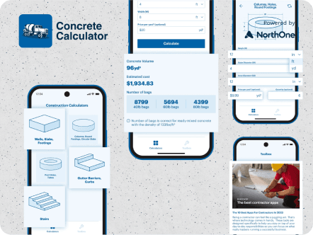 North One Construction Calculator