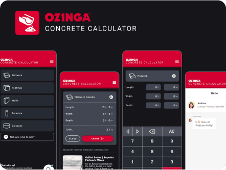Ozinga Concrete Calculator